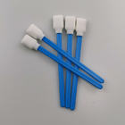 PP Stick Rectangle Foam Tip Cleaning Swabs For Printer