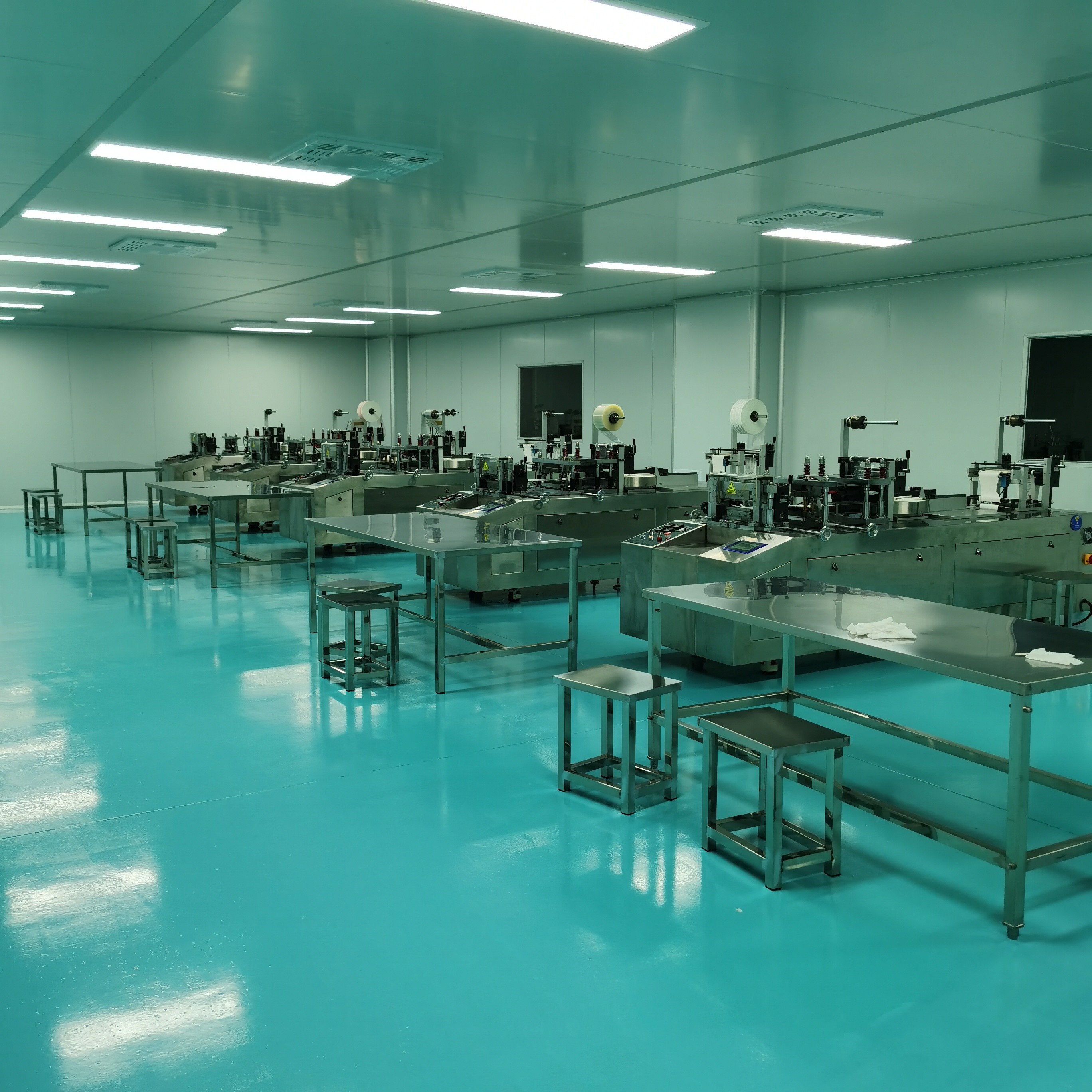 suzhou jintai antistatic products co.ltd خط إنتاج المصنع