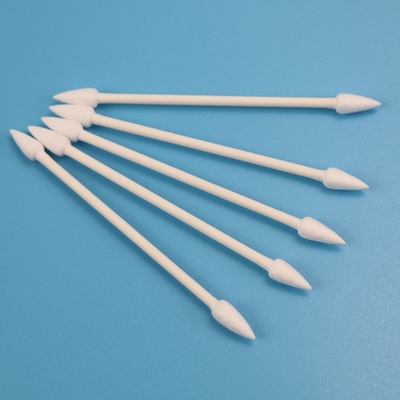 صديقة للبيئة ورقة عصا مزدوجة رؤساء مدببة Qtips أعواد قطنية لغرفة الأبحاث CA-003