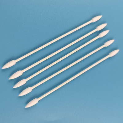 عصا ورقية صديقة للبيئة مقاس 3 مم، أطراف Qtips مزدوجة مدببة، مسحة قطنية لمستحضرات التجميل لإزالة المكياج