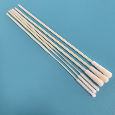ABS العصا المفروشة النيلون الأنف Swab مجموعة العينات Swab مع نقطة الكسر مغلفة بشكل فردي