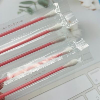 مسحات قطنية احترافية للصالونات، مغلفة بشكل فردي، برؤوس مستديرة / مدببة، لتطويل الرموش، واستخدام المنتجعات الصحية