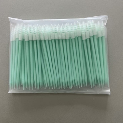 TX751 الرغوة الحلزونية المكشوفة Swab لفتح الفجوة الغبار إزالة عصا التطبيق الصغيرة