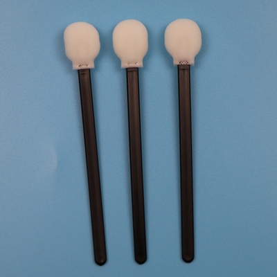 708 Lint Free Black Handle Circular Sponge Stick Cleanroom Swab Car Care Lollipop Foam Swab (تصفيحات الغسيل للسيارات)