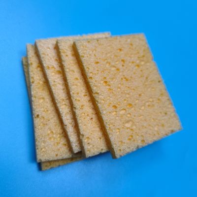 6*8*0.5 سم مسحة إسفنجية من السليلوز مستطيلة عالية الامتصاص مسحة لأخذ العينات البيئية للأسطح للطعام