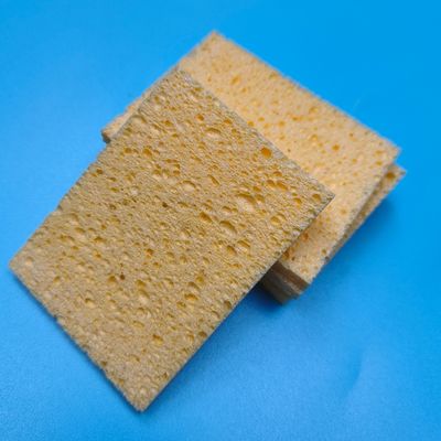6*8*0.5 سم مسحة إسفنجية من السليلوز مستطيلة عالية الامتصاص مسحة لأخذ العينات البيئية للأسطح للطعام
