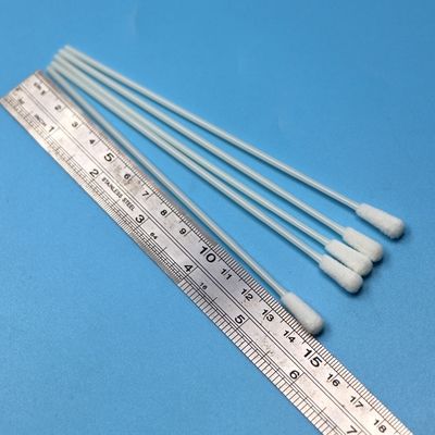 146 ملم مسحة أخذ عينات الفم من النايلون المتدفق ملفوفة بشكل فردي معقمة لأخذ العينات الطبية بدون نقطة كسر