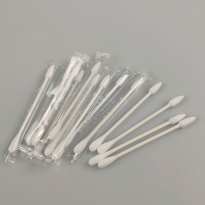 مسحات قطنية احترافية للصالونات، مغلفة بشكل فردي، برؤوس مستديرة / مدببة، لتطويل الرموش، واستخدام المنتجعات الصحية