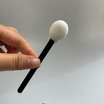 Multi-Purpose Round Head Foam Tip Swabs with 108mm Short Handle - 50-Pack for Precision Cleaning in Household, Medical & Industrial Applications