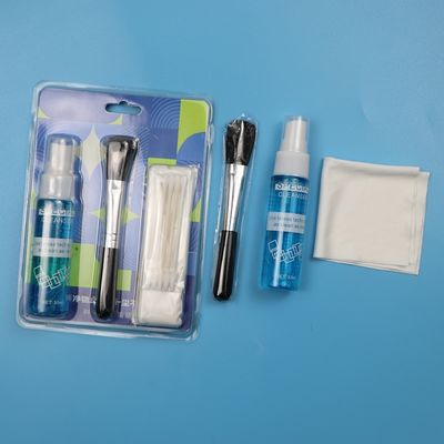 4 في 1 مناديل تنظيف محمولة من الألياف الدقيقة منظف شاشة عدسة الكمبيوتر المحمول مع محلول