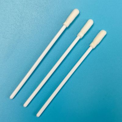 8cm PP Stick Round Foam Tip سطح العينات مسح التحكم البيئي جمع العينات مسح للأغذية