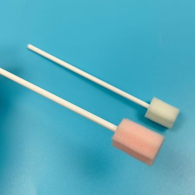 Individual Wrapped Long PP Stick Medical Sponge Oral Care Swab Sterile Mouth Sponge Oral Hygiene Swab