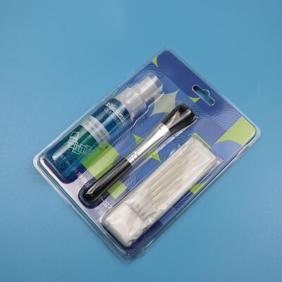 4 in 1 Portable Lens Cleaning Microfiber Wipes Screen Cleaning Brush Laptop Cleaning Kit with Solution