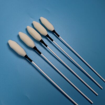 21 سنتيمتر المتاح طويل PP عصا التنظيف الطبي الإسفنج مسحة رغوة تلميح Trocar مسحة مسحة للمستشفى