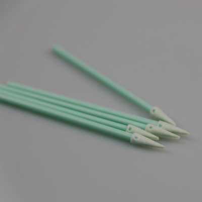 مسحات PP Stick Mini مدببة رأس حادة من الفوم لتنظيف فتحة لوحة المفاتيح