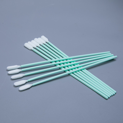 Q Tips مسحة إسفنجية مستديرة الرأس بمقبض 65 بوصة من مادة البولي بروبيلين