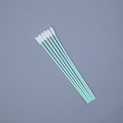 Q Tips مسحة إسفنجية مستديرة الرأس بمقبض 65 بوصة من مادة البولي بروبيلين