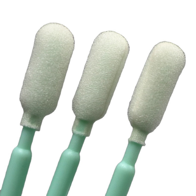 Q Tips مسحة إسفنجية مستديرة الرأس بمقبض 65 بوصة من مادة البولي بروبيلين