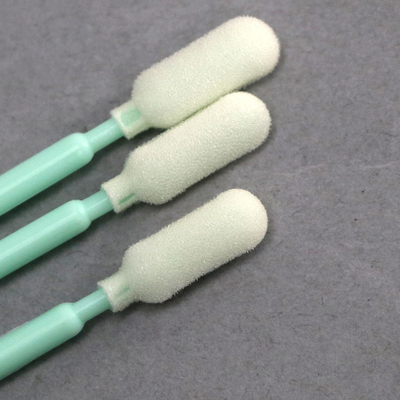 Q Tips مسحة إسفنجية مستديرة الرأس بمقبض 65 بوصة من مادة البولي بروبيلين
