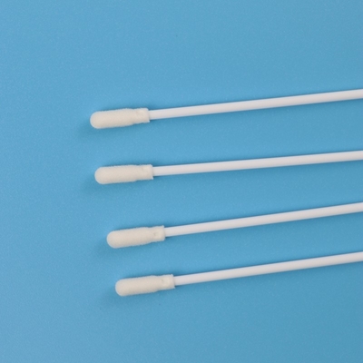 مسحة جمع عينات فردية ملفوفة مقاس 8 سم ، مسحة أنف PCR