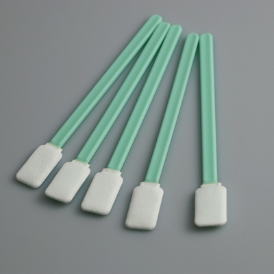 مسحة بوليستر مستطيل 4.9 "PP Stick لجمع العينات