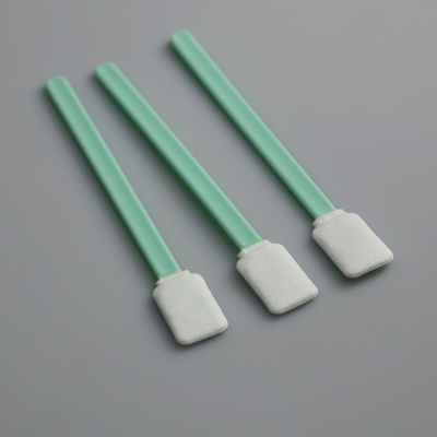 مسحة بوليستر مستطيل 4.9 "PP Stick لجمع العينات