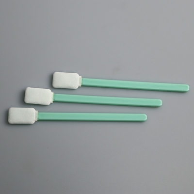 مسحة بوليستر مستطيل 4.9 "PP Stick لجمع العينات