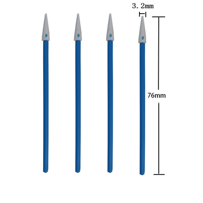 3 "Cleanroom ESD Foam Swab Micro مدبب لتنظيف الفتحات