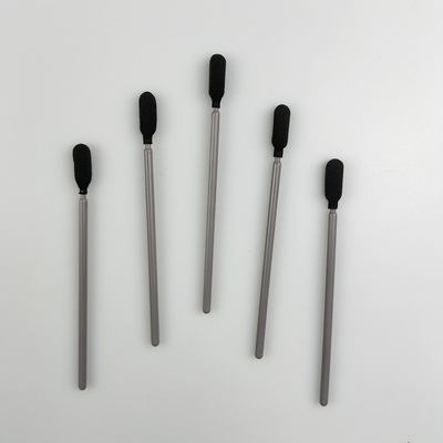 مسحات PP Stick الصناعية من الفوم الأسود الصناعي خالية من الغبار