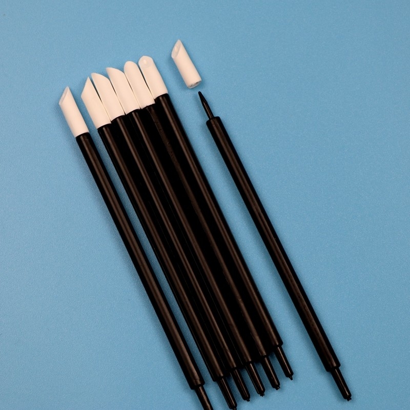 T11 امتصاص عالي 5mm Soft PU Foam Swab Ruby Stick Swab لتنظيف الطابعة قطن القرع